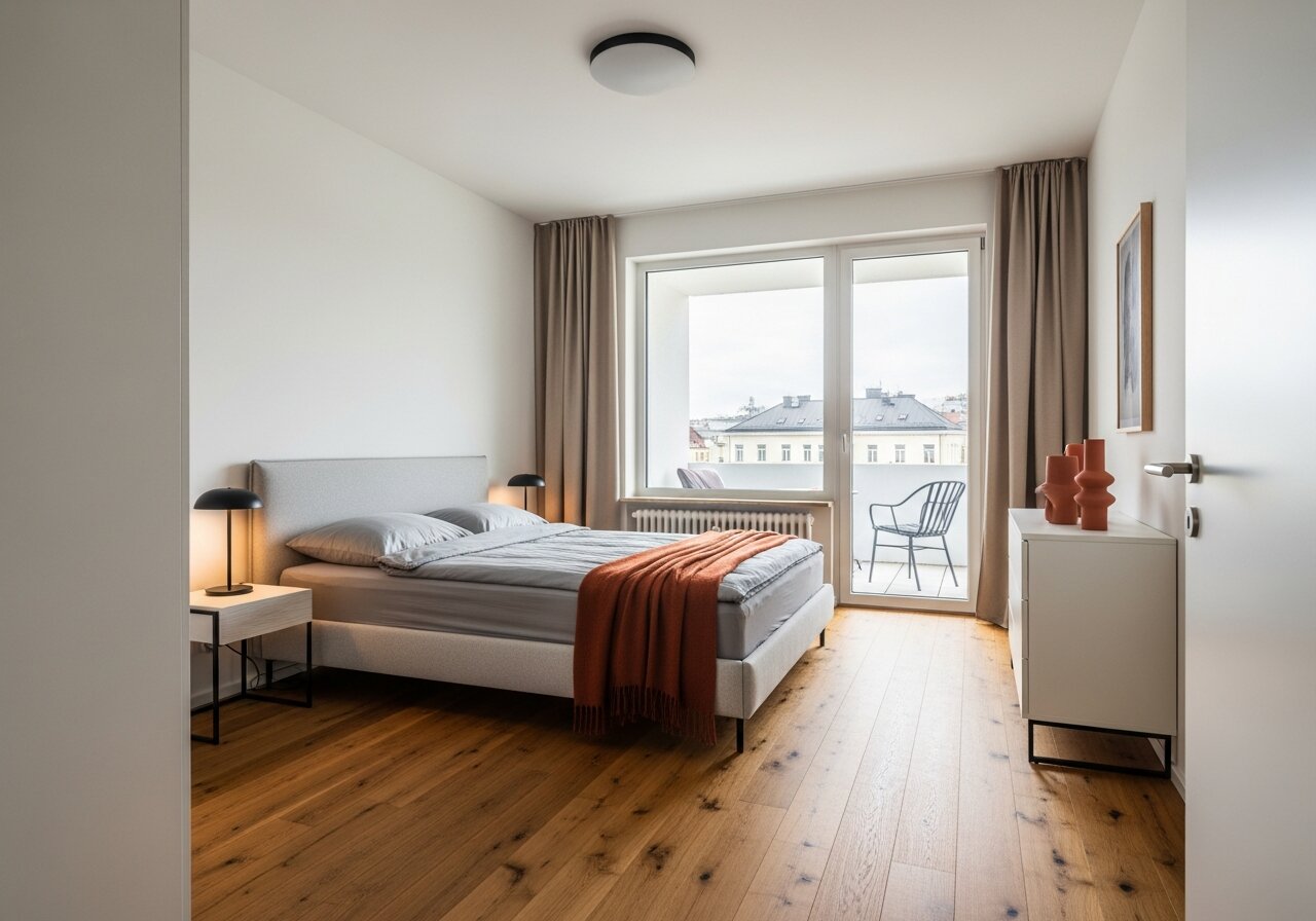 Wohnung Graz Schlafzimmer
