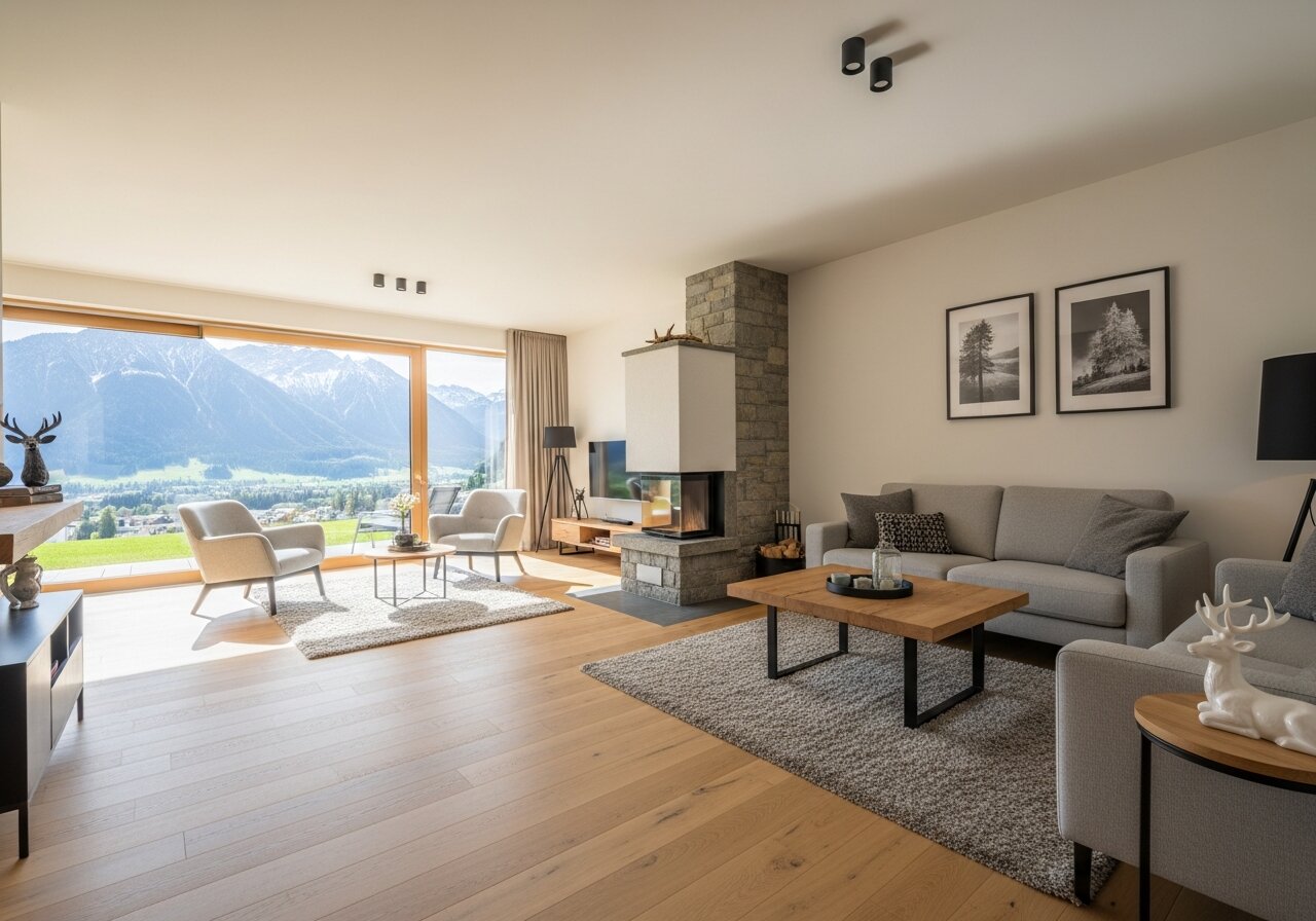 Haus Salzburg Wohnzimmer