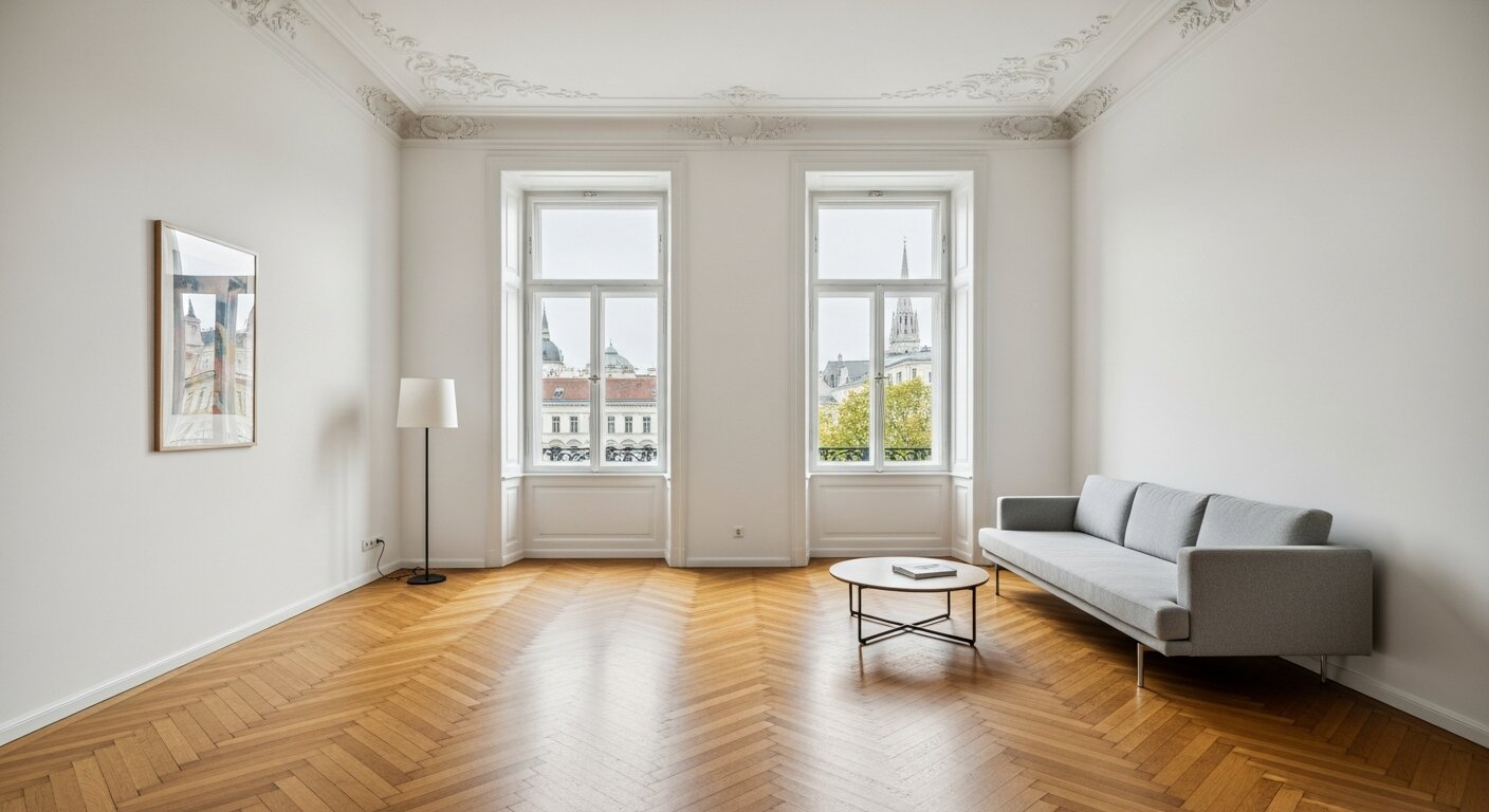 Wohnung Wien Wohnzimmer